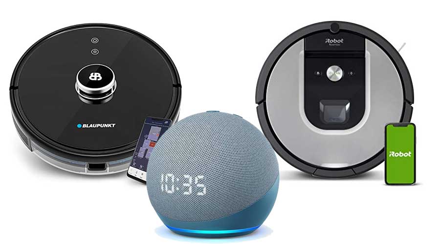Alexa kompatible Saugroboter