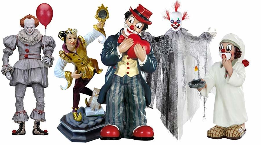 Deko Clown Figuren