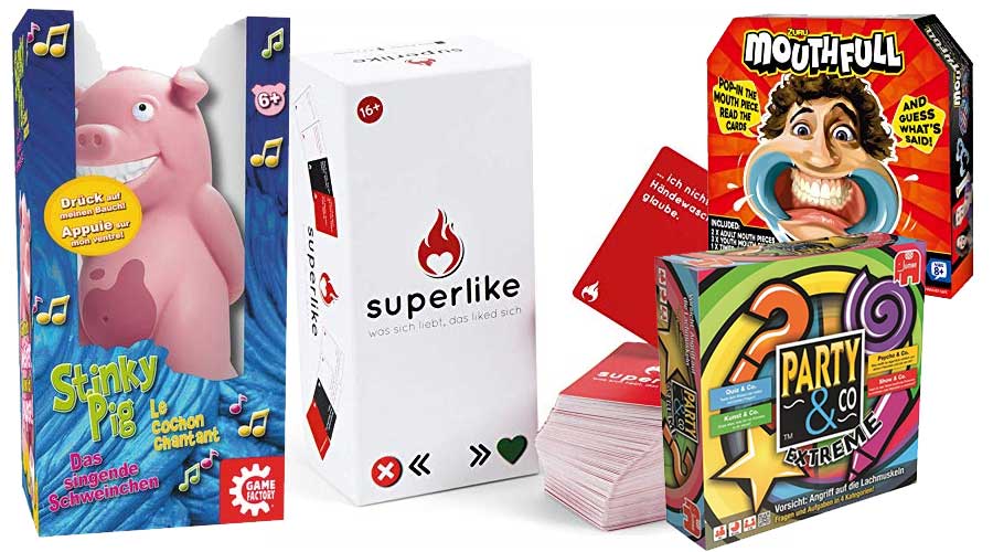 Witzige Partyspiele für Erwachsene