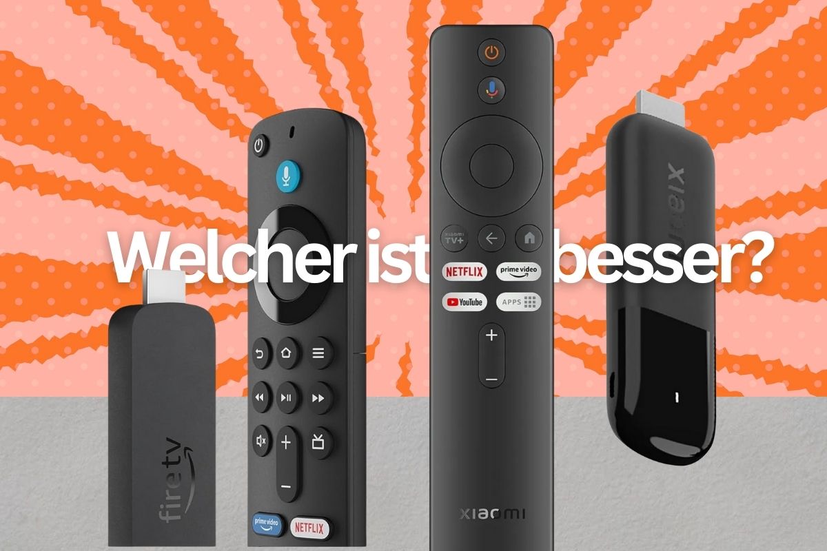 Welcher ist besser? Xiaomi TV-Stick 4k oder Fire TV-Stick 4k Plus