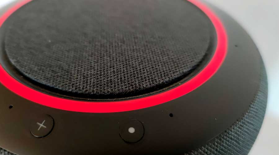 Alexa blinkt rot
