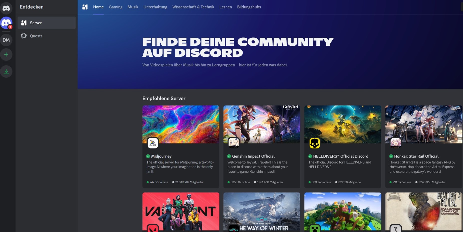 Die besten Bots für kleine Discord-Server, und so richtet man sie ein:
