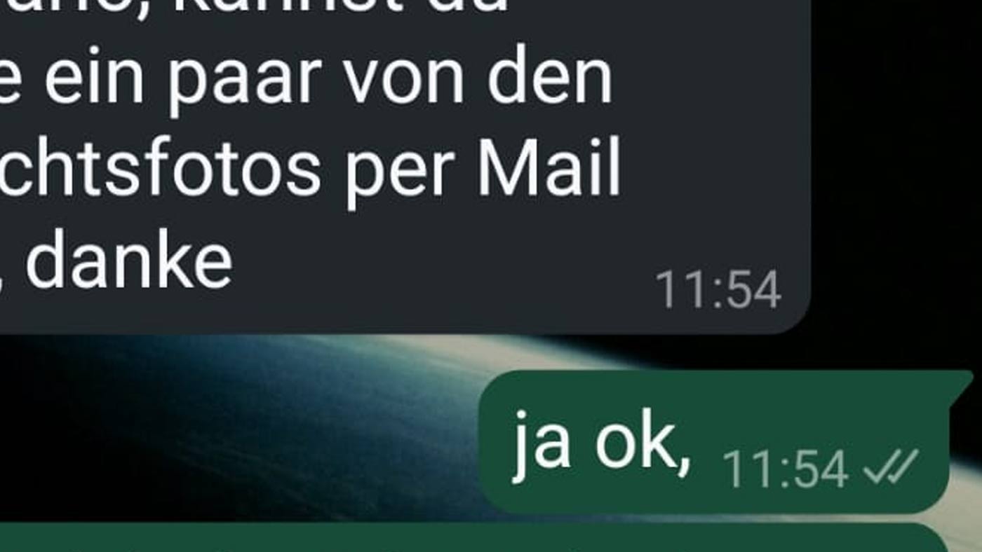 Nur ein Haken auf WhatsApp: Was steckt dahinter?