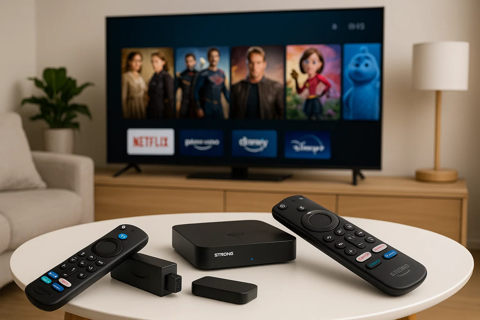Welche ist besser: STRONG 4K Streaming Box oder Amazon Fire TV Stick Max?